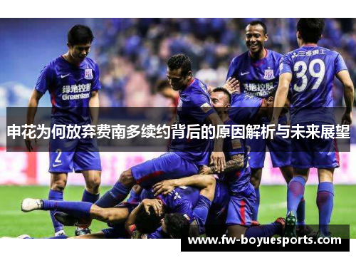 申花为何放弃费南多续约背后的原因解析与未来展望 申花为何放弃费南多续约背后的原因解析与未来展望
