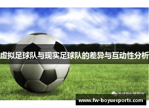 虚拟足球队与现实足球队的差异与互动性分析